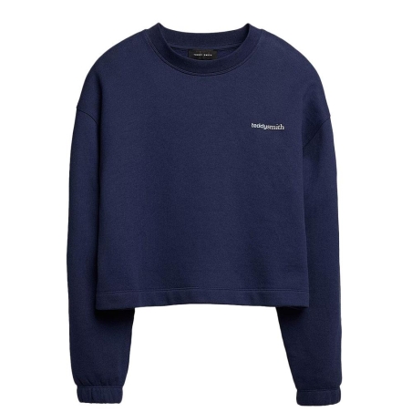 Sweat Marine Fille Teddy Smith Lilou