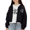 Sweat Noir Fille Calvin Klein Jeans Terry