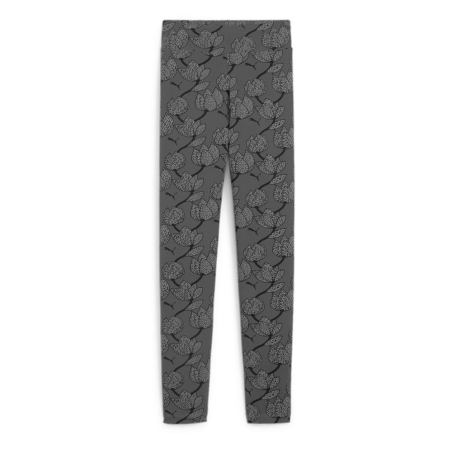 Legging Gris à Motifs Fille Puma Blossom Aop