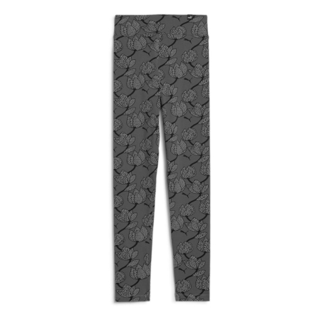 Legging Gris à Motifs Fille Puma Blossom Aop