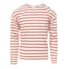 T-Shirt Manches Longues Blanches/Roses Fille Elle est ou la mer Tuner