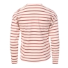 T-Shirt Manches Longues Blanches/Roses Fille Elle est ou la mer Tuner