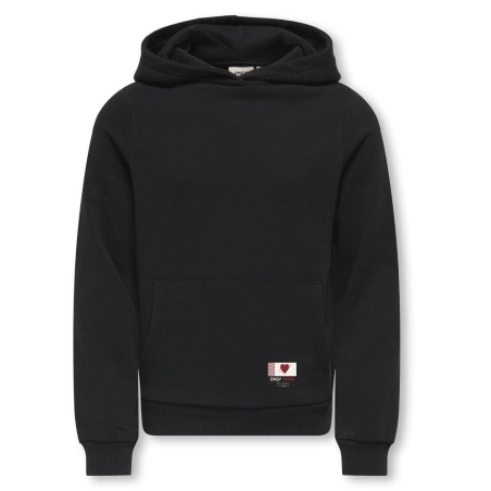 Sweat Noir Fille Kids ONLY Kognoomi