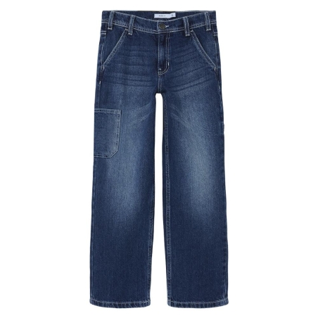 Jean Regular Bleu Foncé Fille Name it Straight 5950