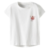 T-Shirt Blanc Fille Name it Capsl