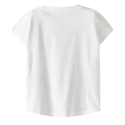 T-Shirt Blanc Fille Name it Capsl