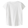 T-Shirt Blanc Fille Name it Capsl