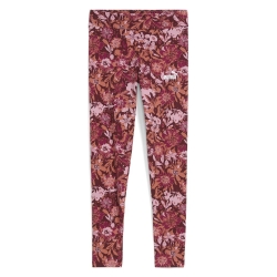 Legging à fleurs Rouge Fille Puma Ess Nature 2.0 Aop