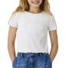 T-shirt Blanc Fille Only Nella
