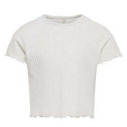T-shirt Blanc Fille Only Nella