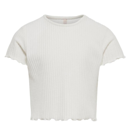 T-shirt Blanc Fille Only Nella