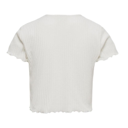 T-shirt Blanc Fille Only Nella
