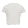 T-shirt Blanc Fille Only Nella