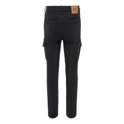 Pantalon Noir Cargo Fille Only Missouri