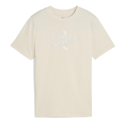 T-Shirt Beige Fille Puma Script