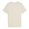 T-Shirt Beige Fille Puma Script