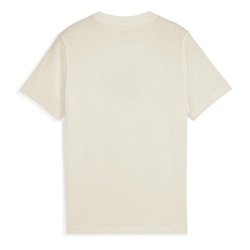 T-Shirt Beige Fille Puma Script