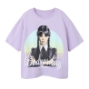 T-shirt Violet Fille Name it Wednesday