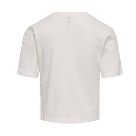 T-Shirt Blanc Fille Kids ONLY Kogrex
