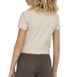 T-shirt Beige Fille Only Nella
