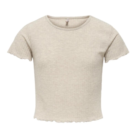 T-shirt Beige Fille Only Nella