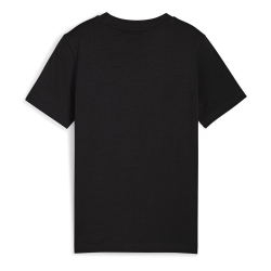 T-Shirt Noir Fille Puma Tape