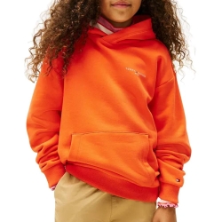 Sweat Orange Fille Tommy Hilfiger KS0KS00660