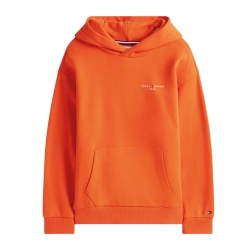 Sweat Orange Fille Tommy Hilfiger KS0KS00660