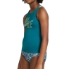 Maillot de bain 2 pièces Bleu Fille Nike Spiderback Tankini