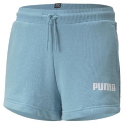 Short Bleu Fille Puma 5698