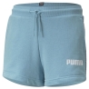 Short Bleu Fille Puma 5698