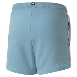Short Bleu Fille Puma 5698