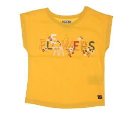 T-shirt Jaune Fille EOM Luzine