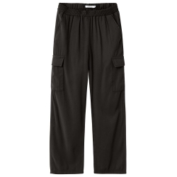 Pantalon fluide Noir Fille Name it Bella