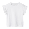 T-Shirt Blanc Fille Name it Rejaline