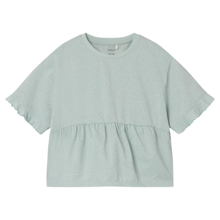 Blouse Bleu/Vert Fille Name it Friana