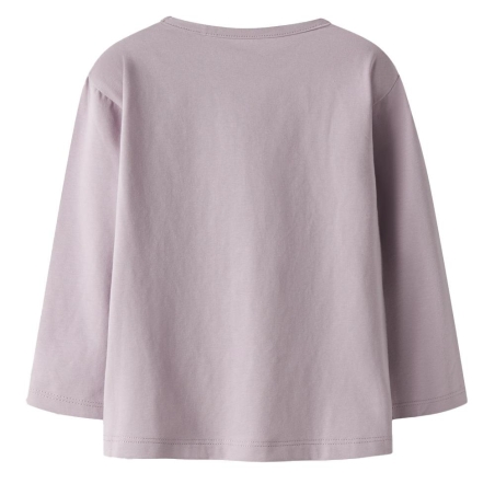 T-Shirt Manches Longues Mauve Fille Name it Fobba
