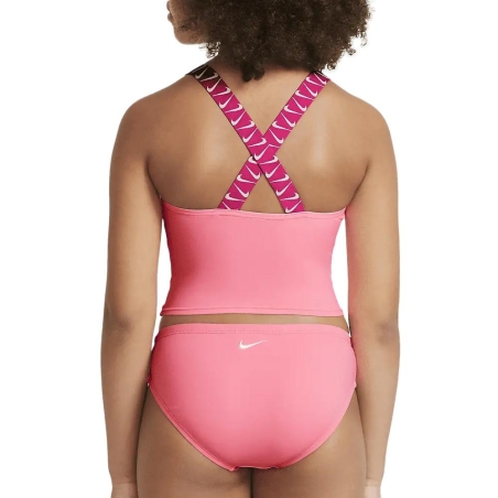 Maillot de bain 2 pieces Rose Fille Nike NESSB716
