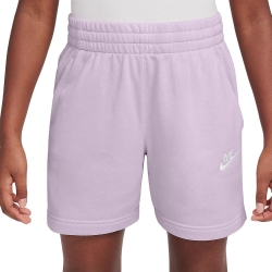Short Mauve Fille Nike G Nsw Club Ft 5in Short