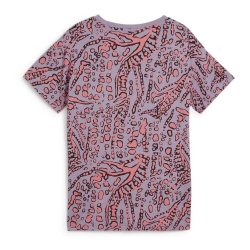 T-shirt Violet/Rose Fille Puma Hypernatu