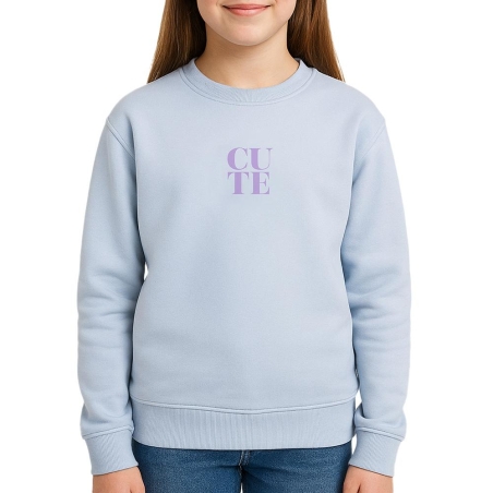 Sweat Bleu Fille Kids Only Ditte