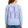 Sweat Bleu Fille Kids Only Ditte