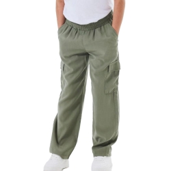 Pantalon fluide Kaki Fille Name it Bella