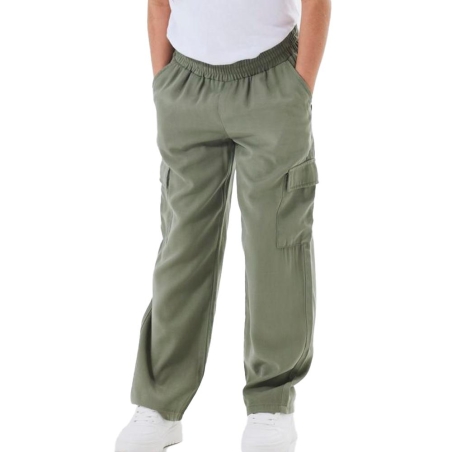 Pantalon fluide Kaki Fille Name it Bella
