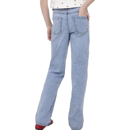 Jean Loose Bleu Fille Kids ONLY Kogblairs