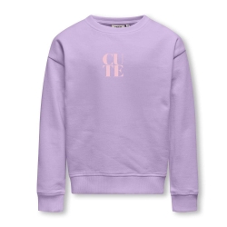 Sweat Violet Fille Kids Only Ditte