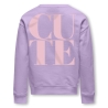 Sweat Violet Fille Kids Only Ditte