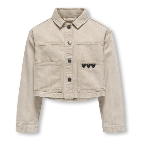 Veste Beige Fille Kids ONLY Sophie