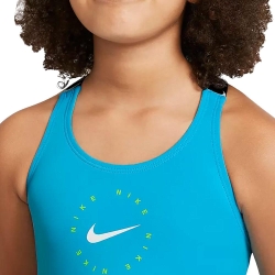 Maillot de bain 2 pieces Turquoise Fille Nike NESSB716