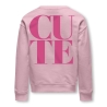 Sweat Rose Fille Kids Only Ditte